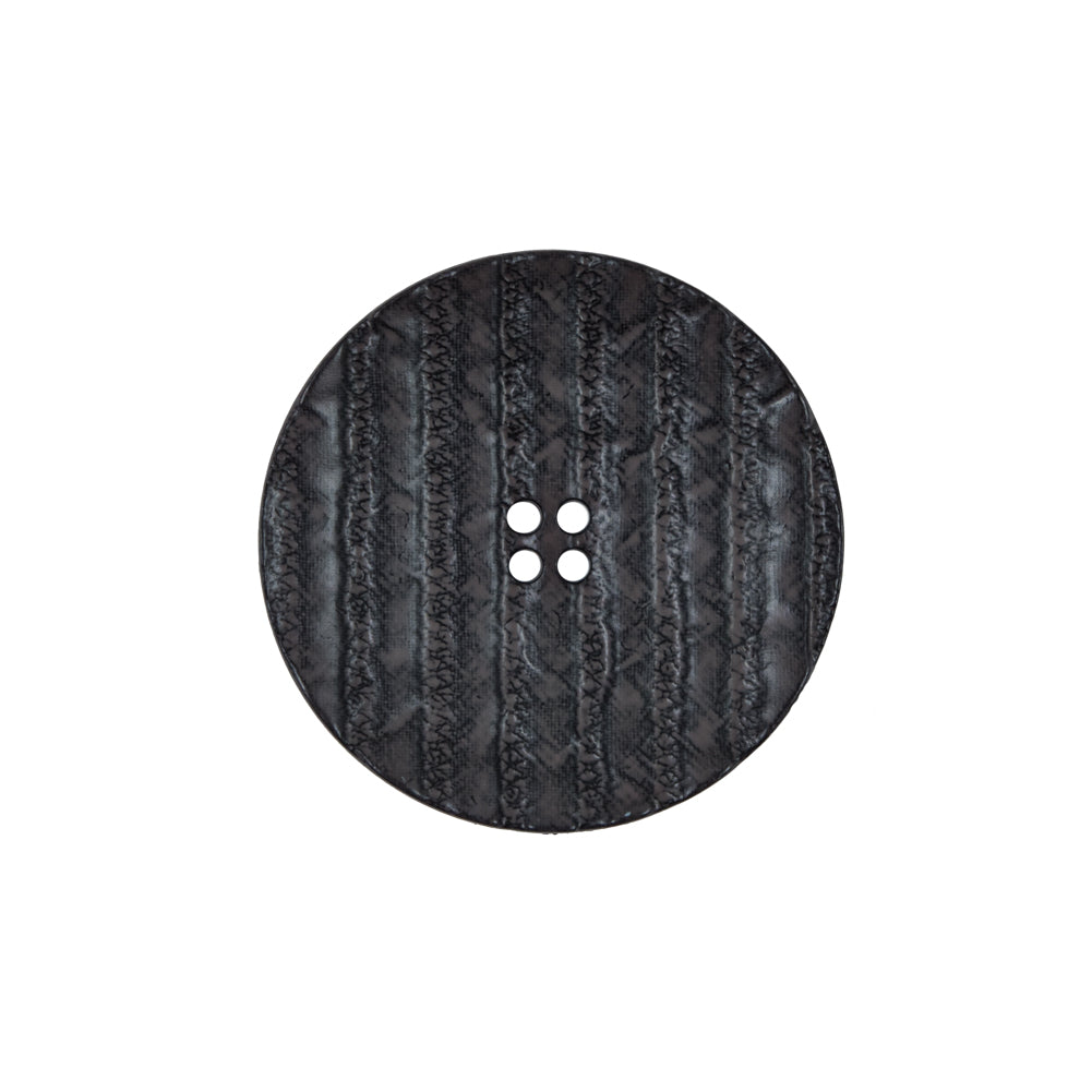 Italian Black Textured 4-Hole Button - 36L/23mm - Joann Fabrics