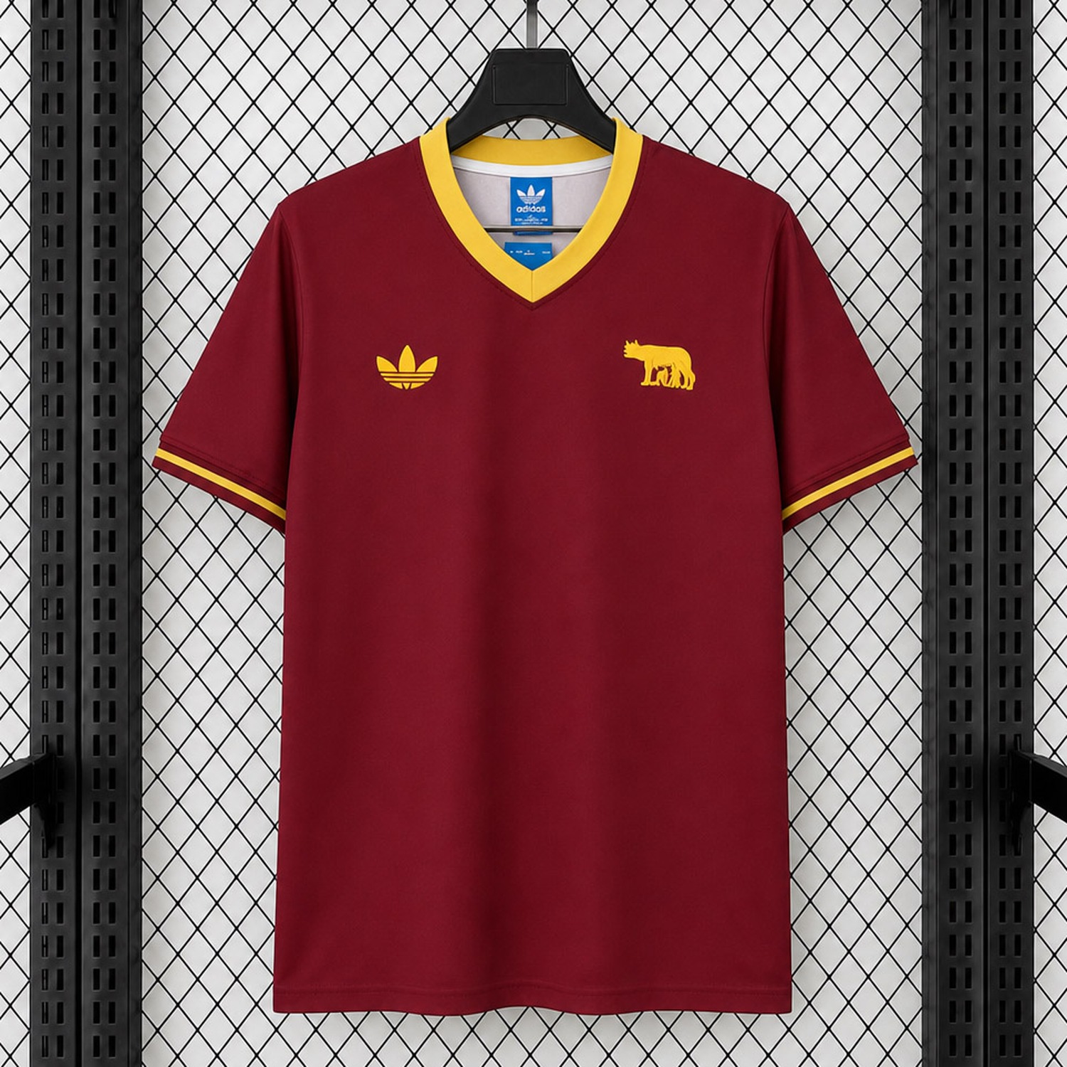AS Roma 26-27 Centenary Retro Style Jersey - UnitedFutballJersey