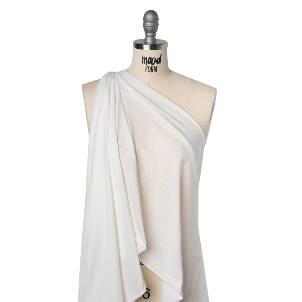 Cotton and Polyester Jersey - Off White - Deadstock - Joann Fabrics