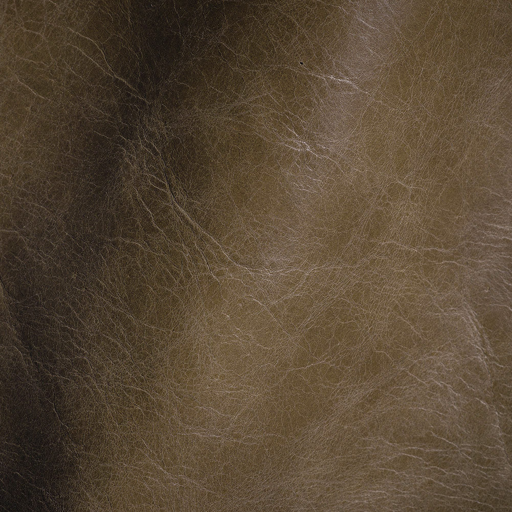 Madeira Italian Olive Aniline Dyed Waxed Top Grain Cow Leather Hide - Joann Fabrics