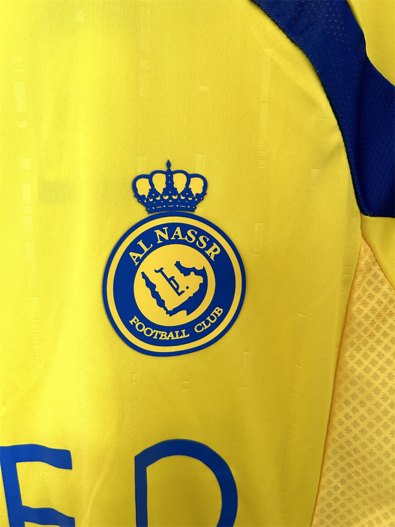 2024/2025 Al-Nassr Home Football Shirt 1:1 Thai Quality