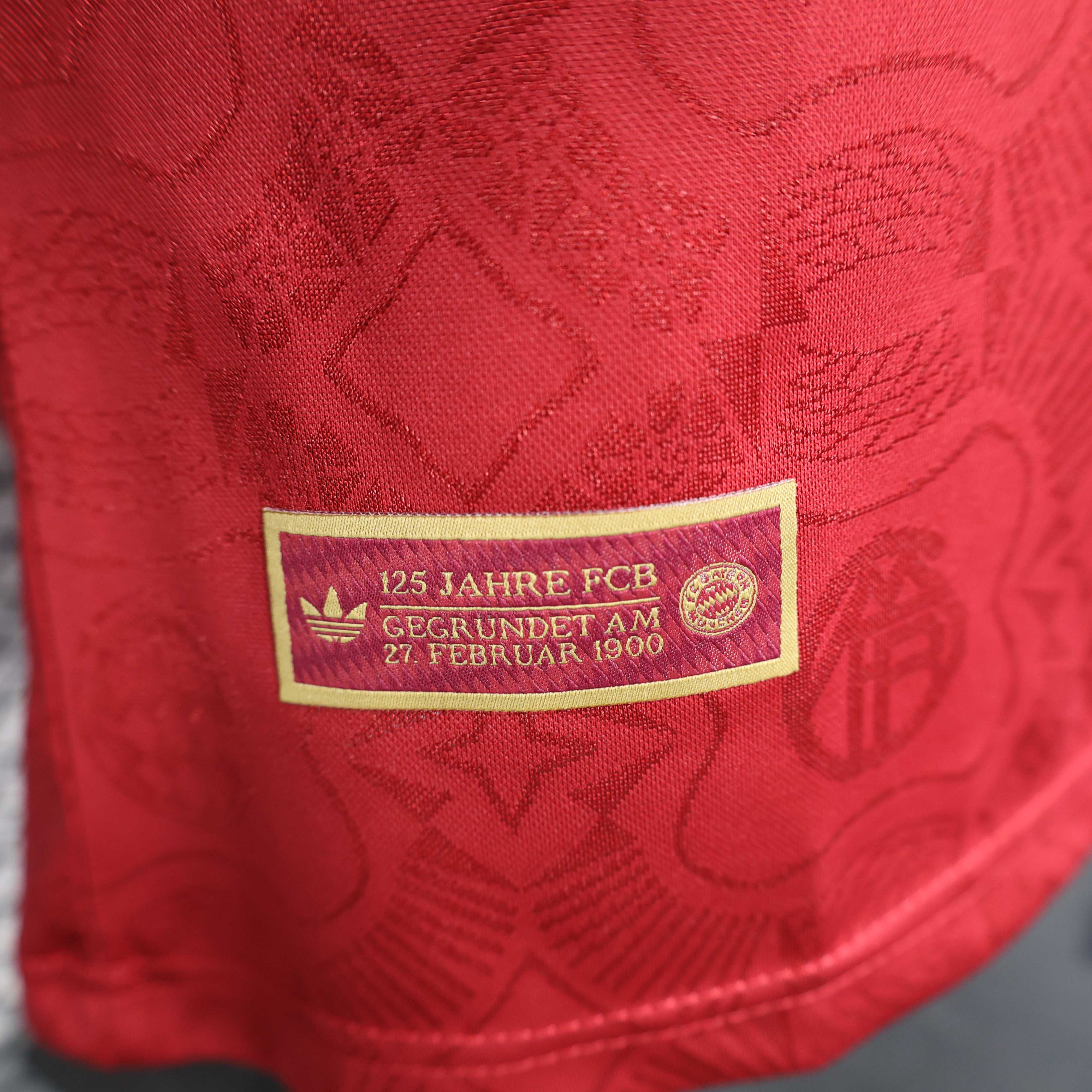 2025-2026 Long Sleeves Bayern Munich 125th Anniversary Edition Player Version Football Shirt 1:1 Thai Quality
