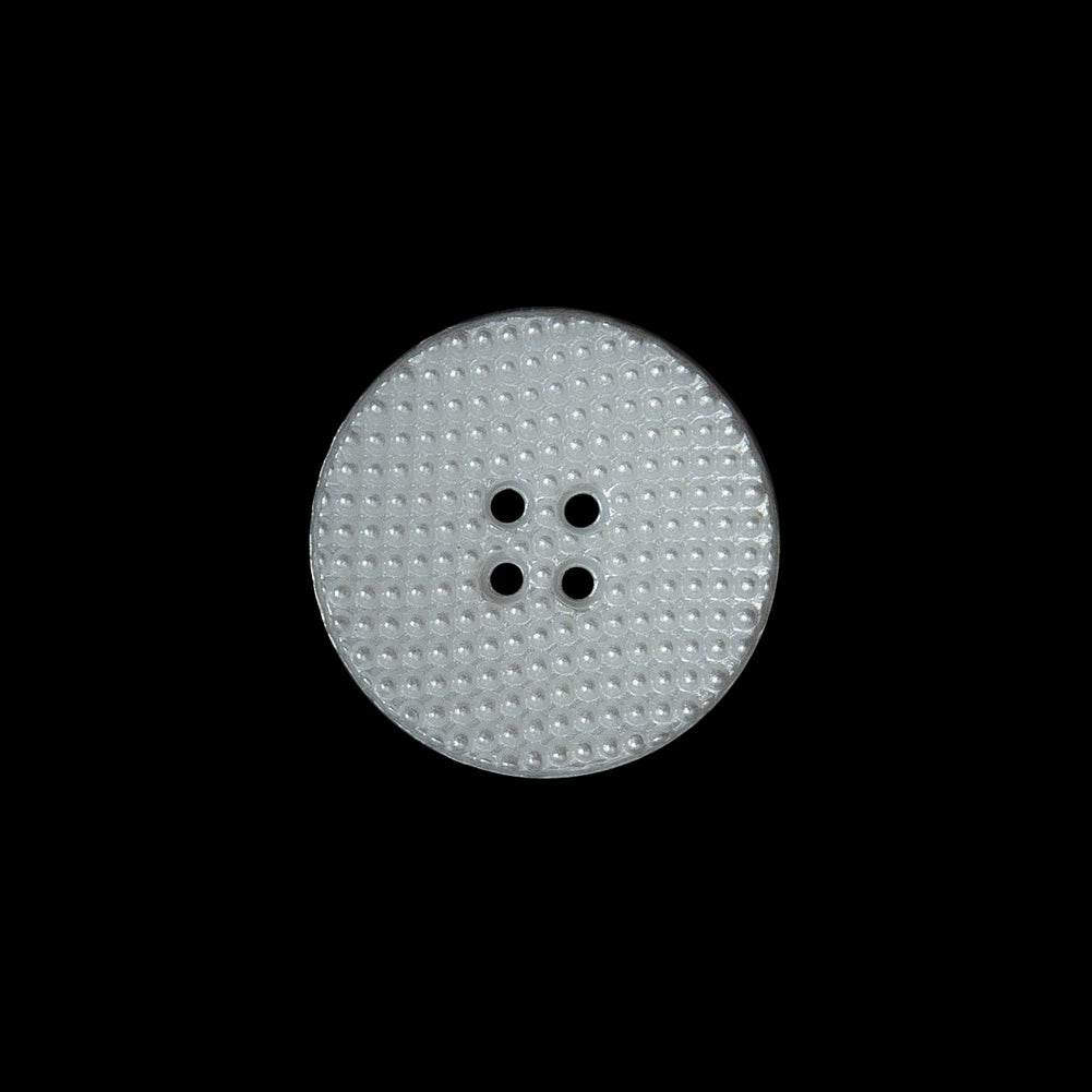 Italian Ivory Textural Nylon Sprayed Button - 28L/18mm - Joann Fabrics
