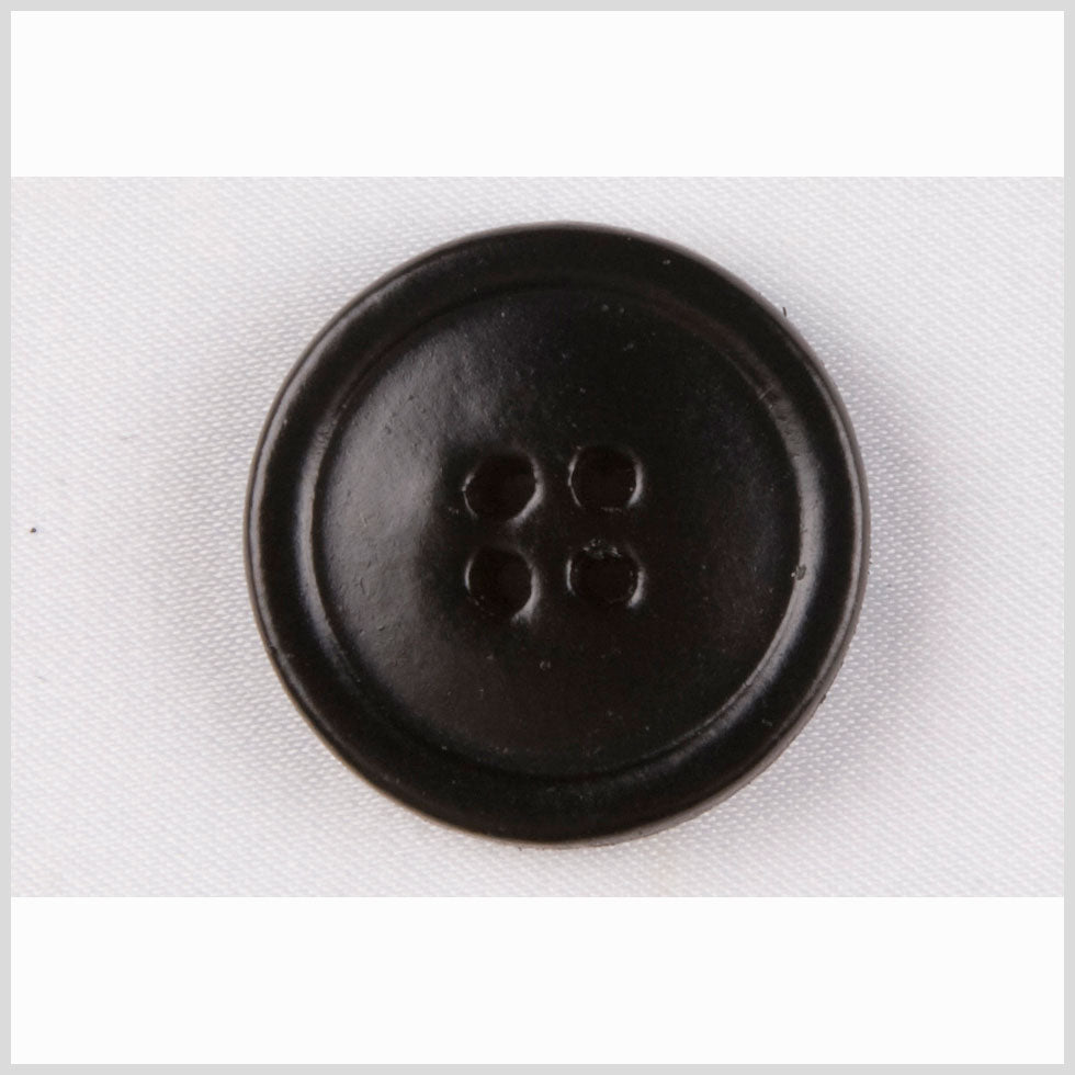 Black Leather Button - 32L/20mm - Joann Fabrics