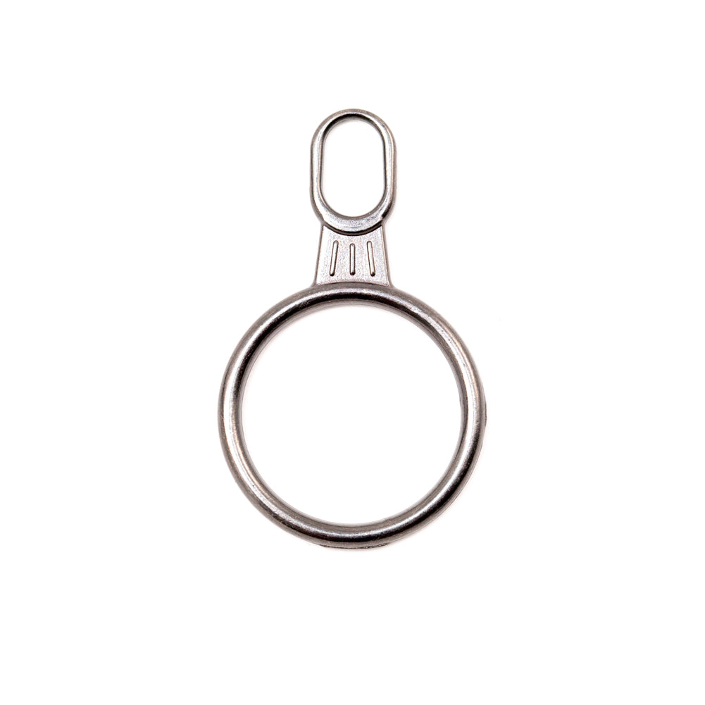 Mood Exclusive Italian Large Gunmetal Round Metal Zipper Pull - Joann Fabrics