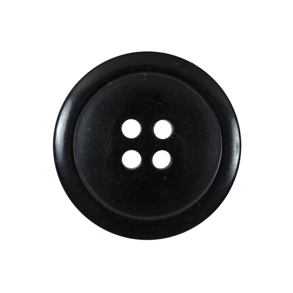 Black 4-Hole Plastic Button - 40L/25.5mm - Joann Fabrics
