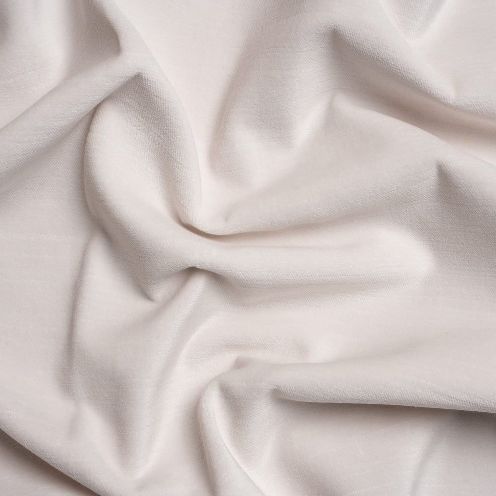 Polyester and Cotton Upholstery Velvet - Snow - Corry Collection - Joann Fabrics
