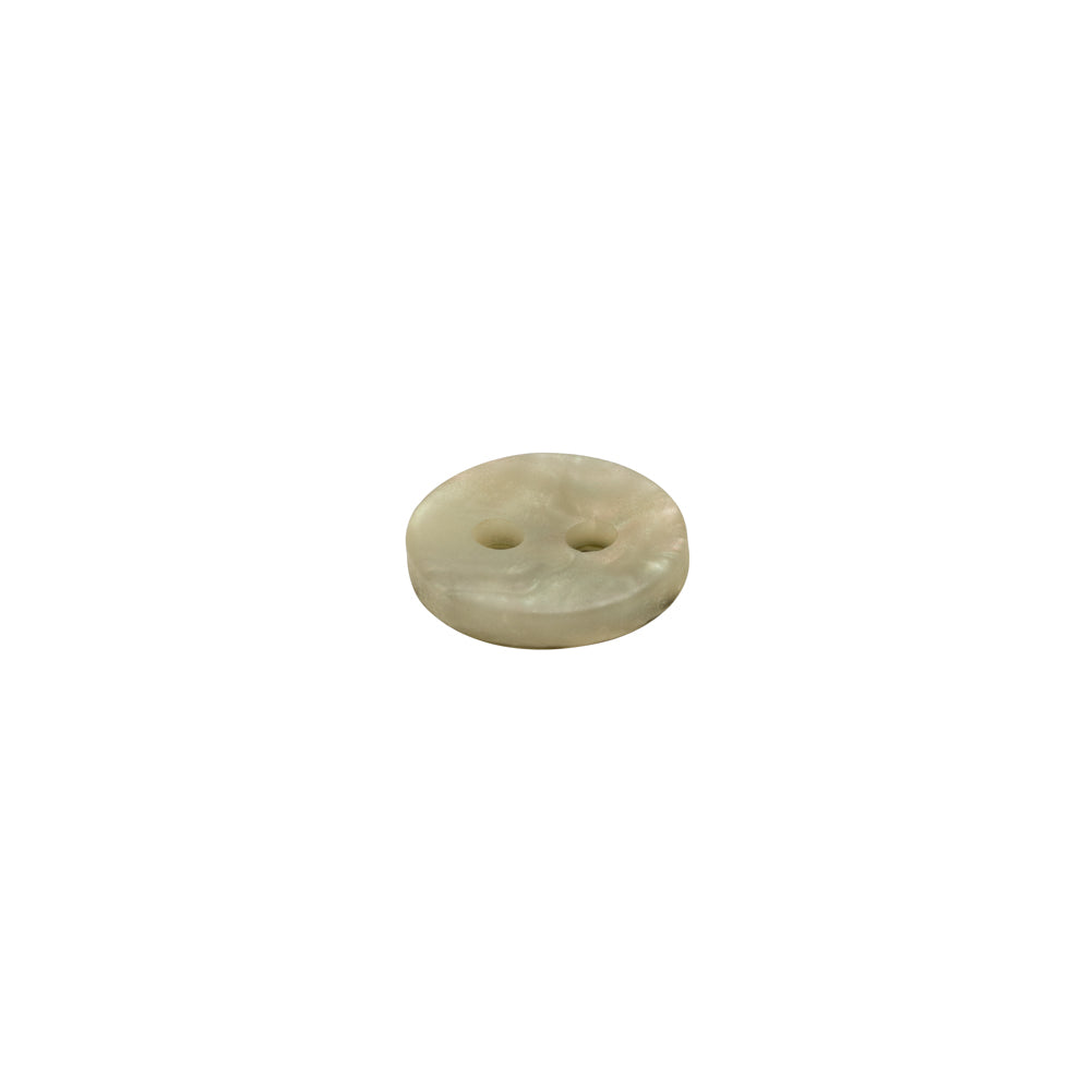 Plastic 2-Hole Button - 16L/10mm - Shimmering Light Olive Green - Joann Fabrics