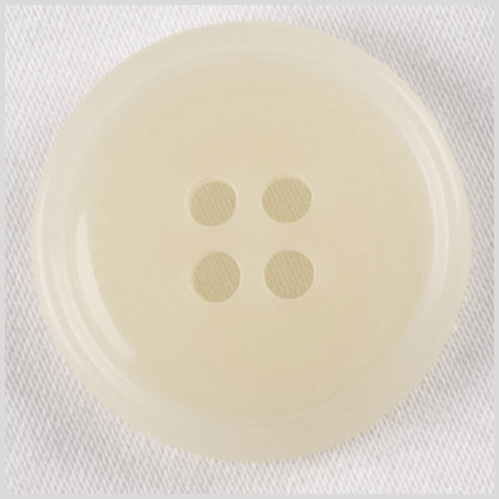 Plastic 4-Hole Button - 32L/20mm - Ivory - Joann Fabrics
