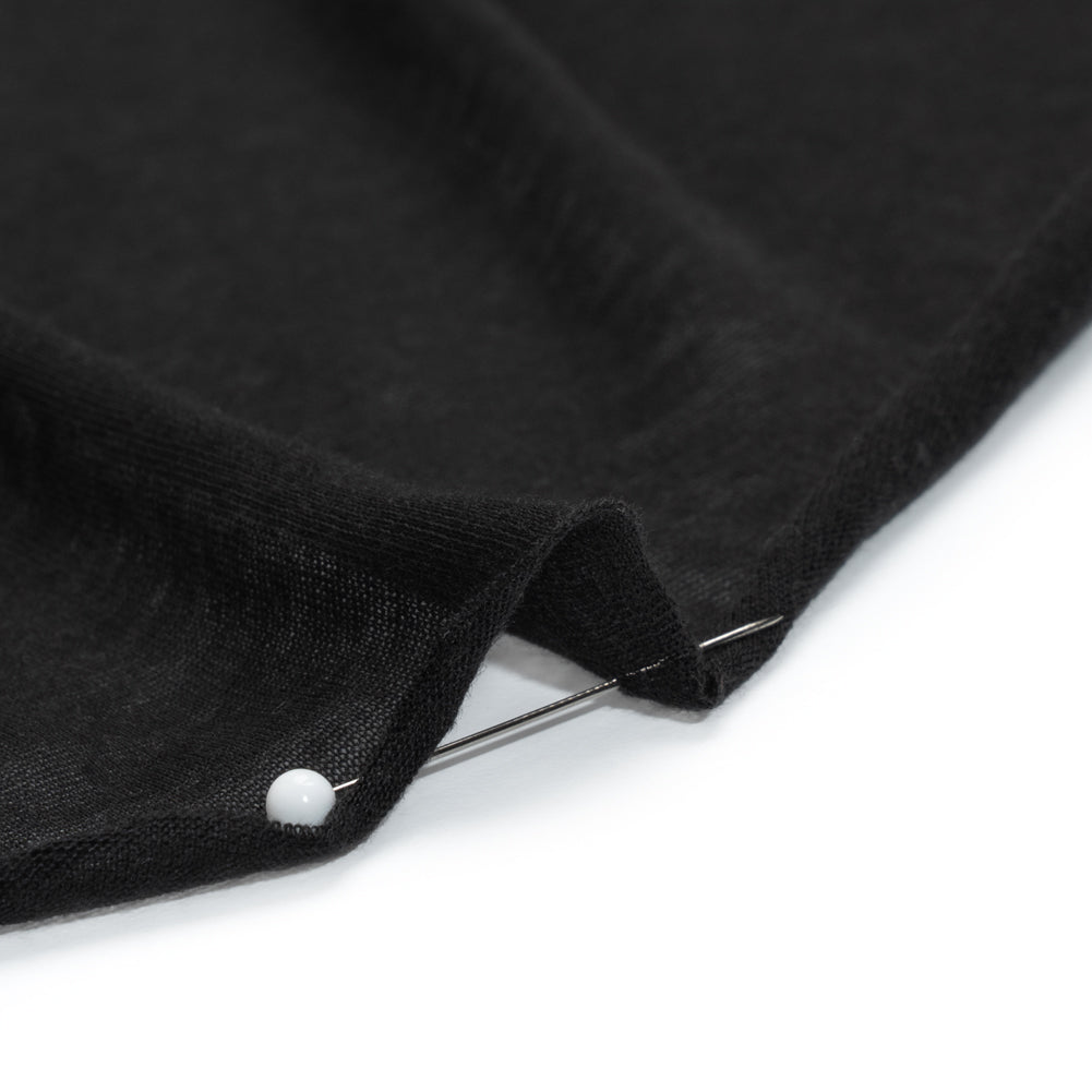 Featherweight Rayon Jersey - Black - Designer Deadstock - Joann Fabrics