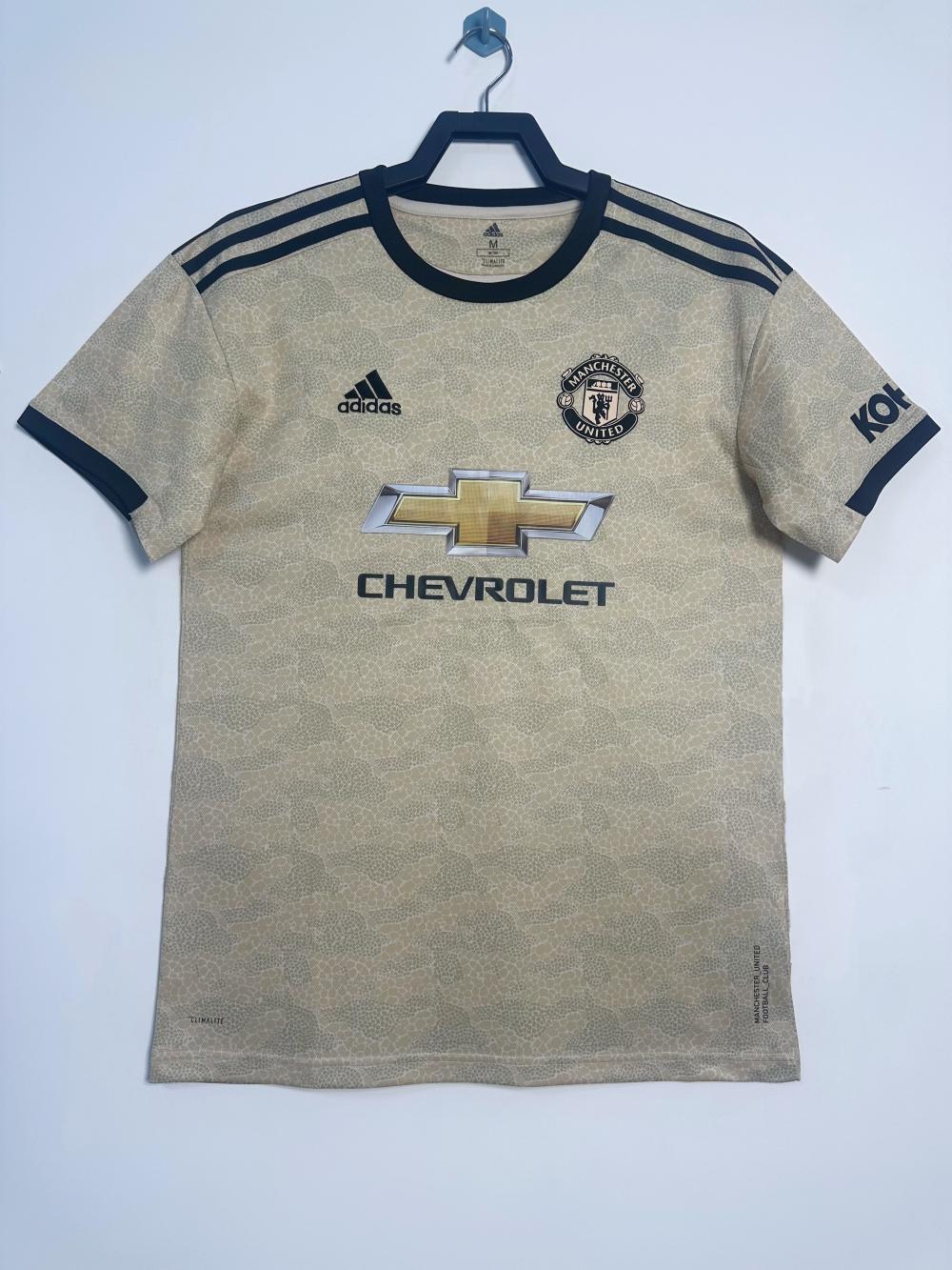 2019-2020 Retro Manchester United Away Football Shirt 1:1 Thai Quality