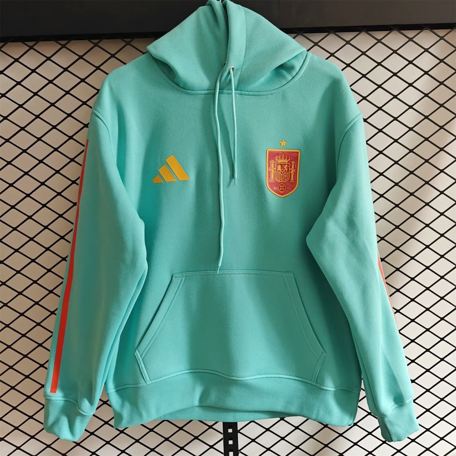 Spain 2026 Home Unisex Pullover Hoodie - UnitedFutballJersey
