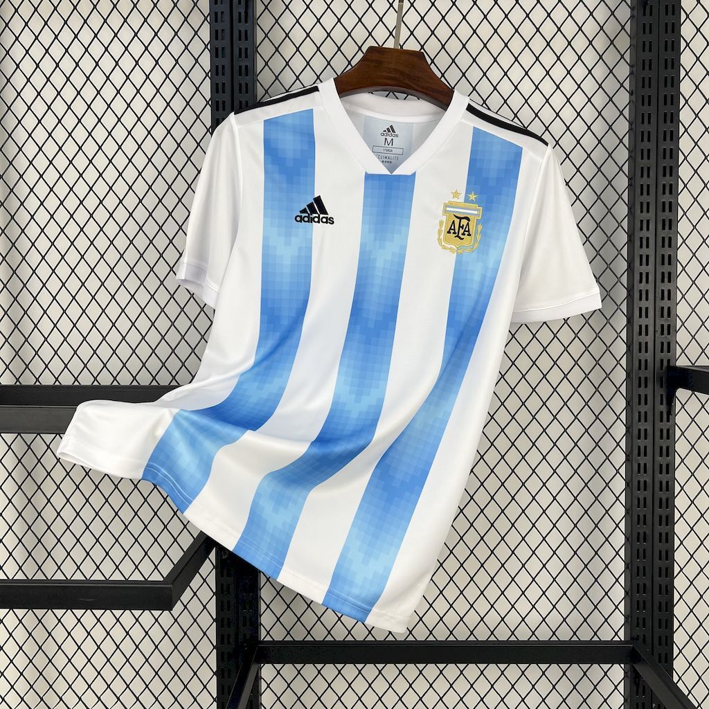 2008 Retro Argentina National Team Home Jersey 1:1 Thai Quality