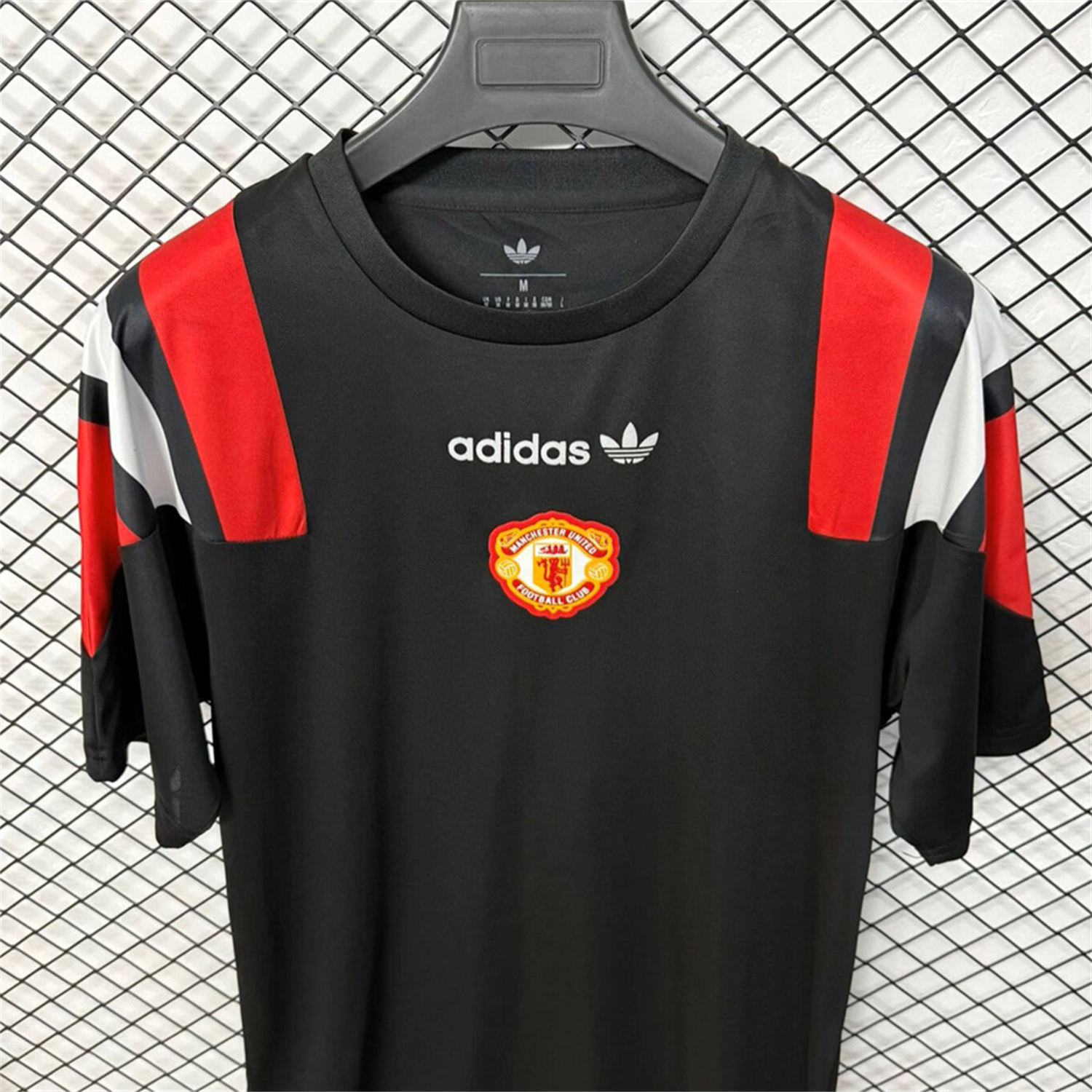 Manchester United 26-27 EQT Cotton Black Special Jersey - Fans Version - UnitedFutballJersey
