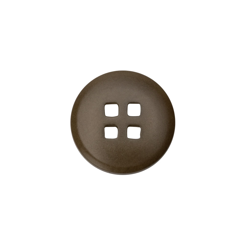 Taupe Square Holes 4-Hole Plastic Button - 28L/18mm - Joann Fabrics
