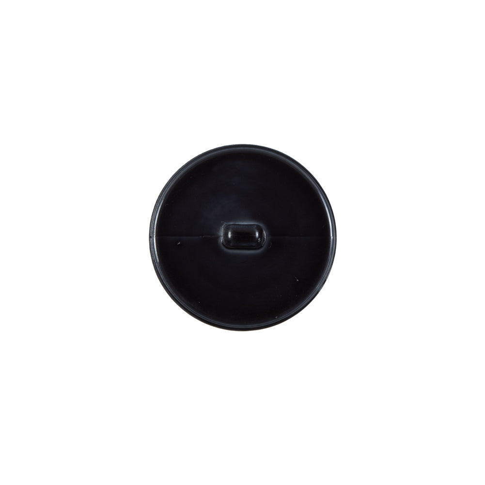 Italian Charcoal Plated Bevel-Cut Button - 24L/15mm - Joann Fabrics