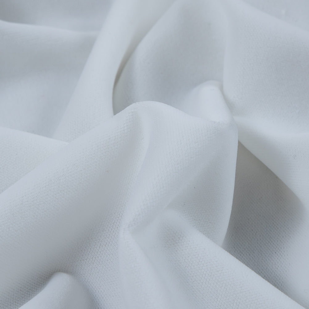 100% Polyester Micro Velvet - White - Bellini Collection - Joann Fabrics