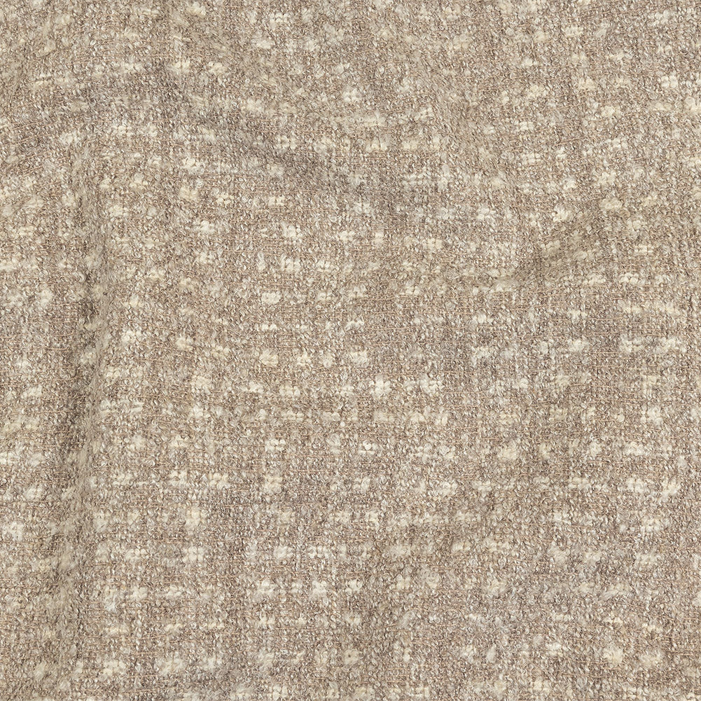 Almond Milk Spotted Viscose Boucle - Joann Fabrics