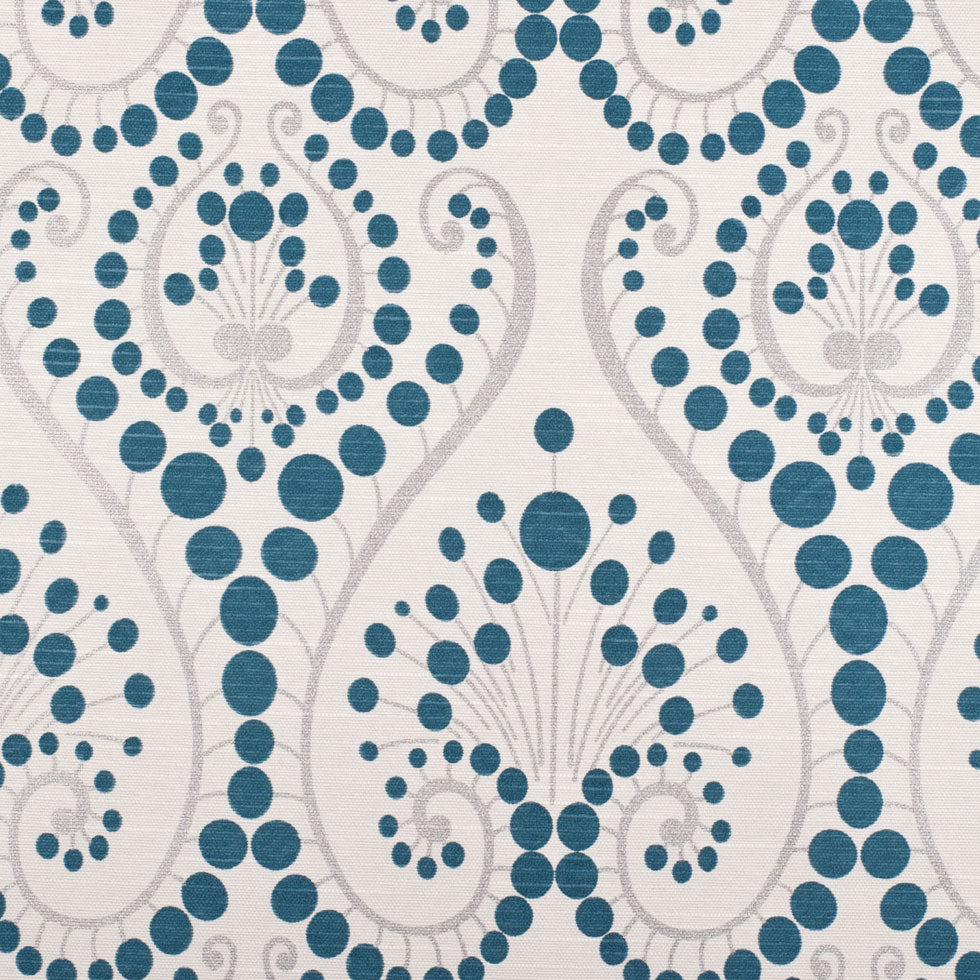 Teal Blue Swirls Cotton Blend - Joann Fabrics