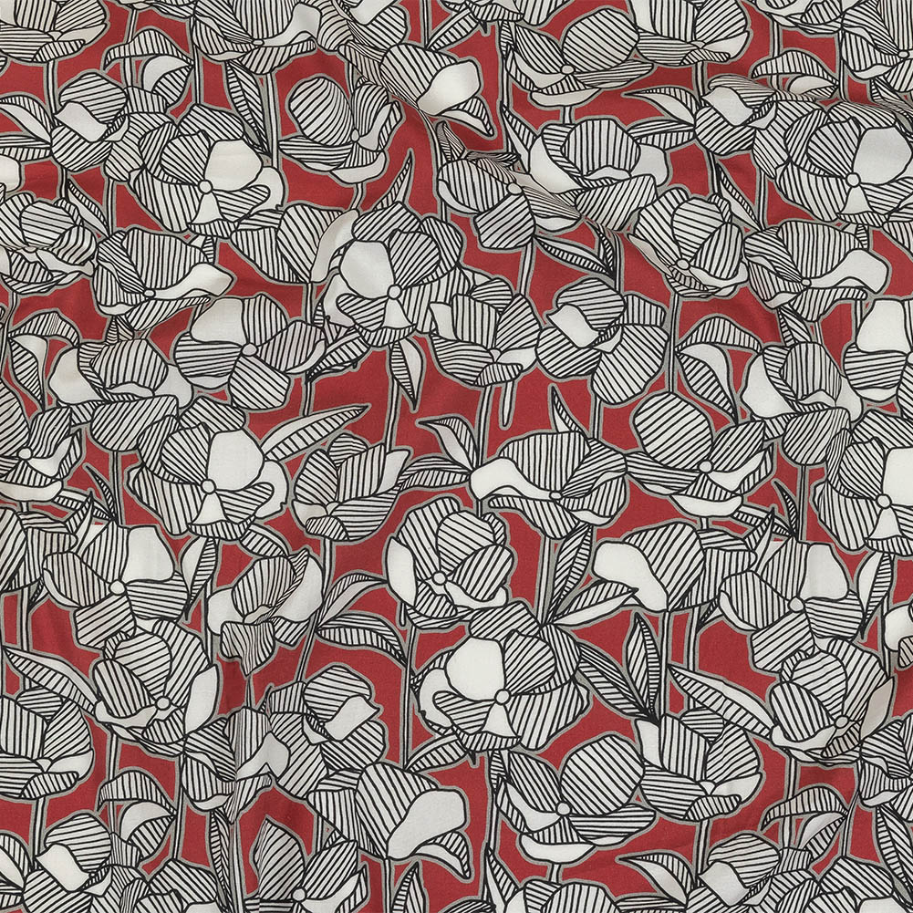Mood Exclusive Floating World Stretch Cotton Poplin - Joann Fabrics