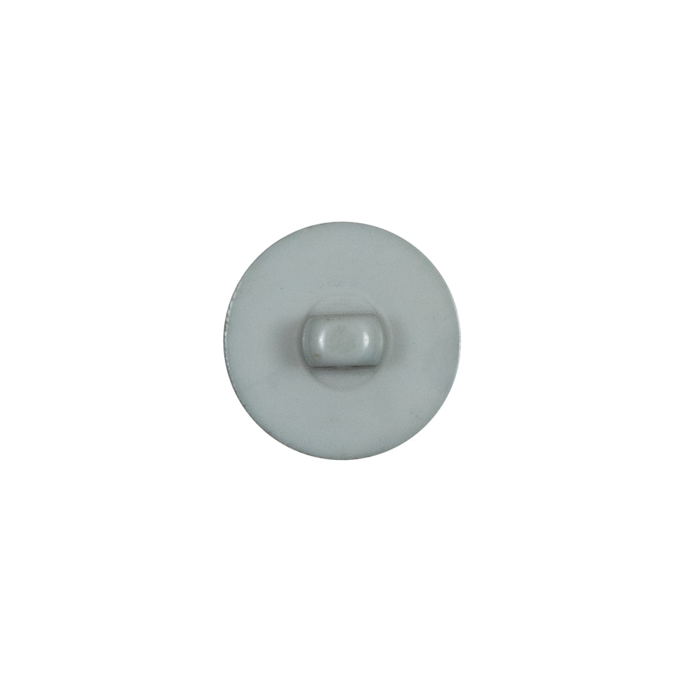 Italian Gray Plastic Shank Back Button - 20L/12.5mm - Joann Fabrics