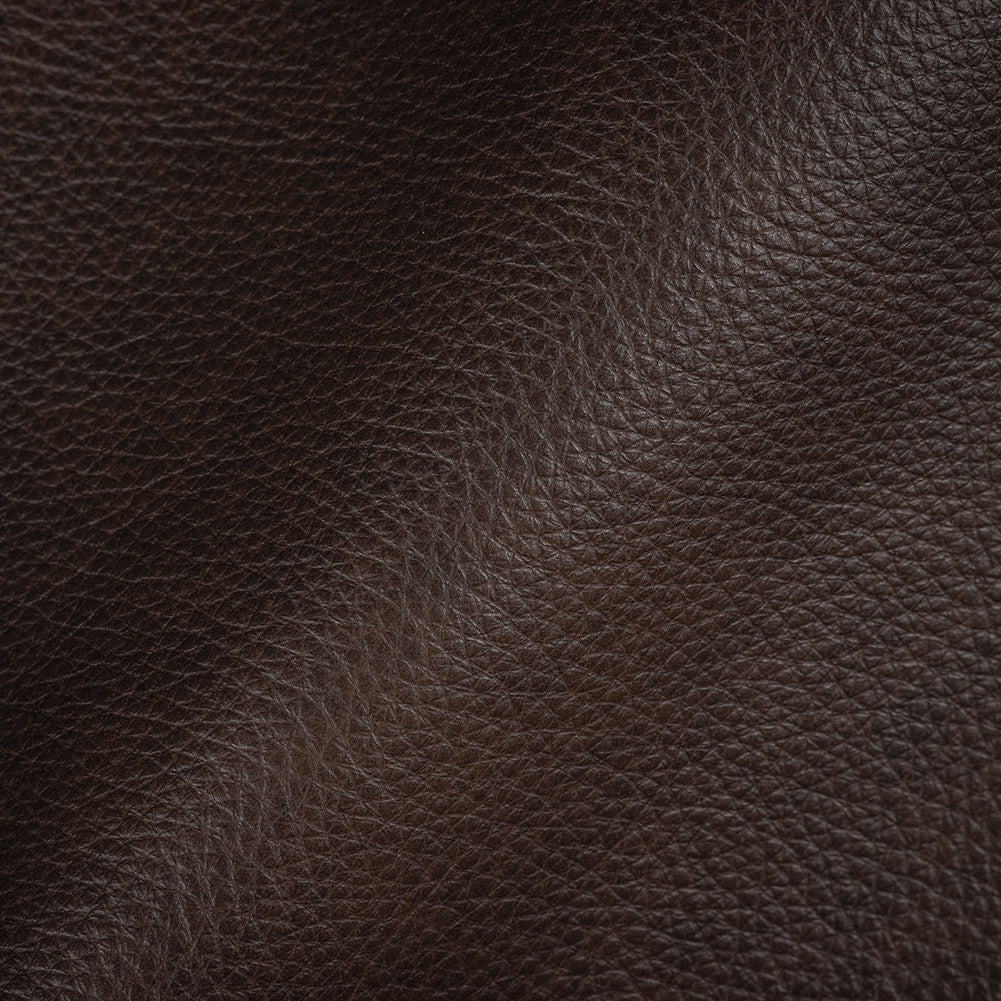 Moscato Italian Black Bean Aniline Dyed Soft Top Grain Performance Cow Leather Hide with Protective Topcoat - Joann Fabrics
