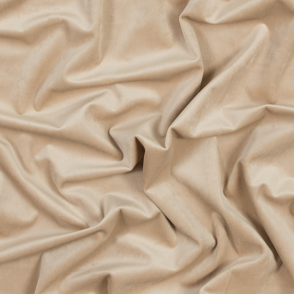Ultra Soft Polyester Velvet - Latte - British Imported - Joann Fabrics