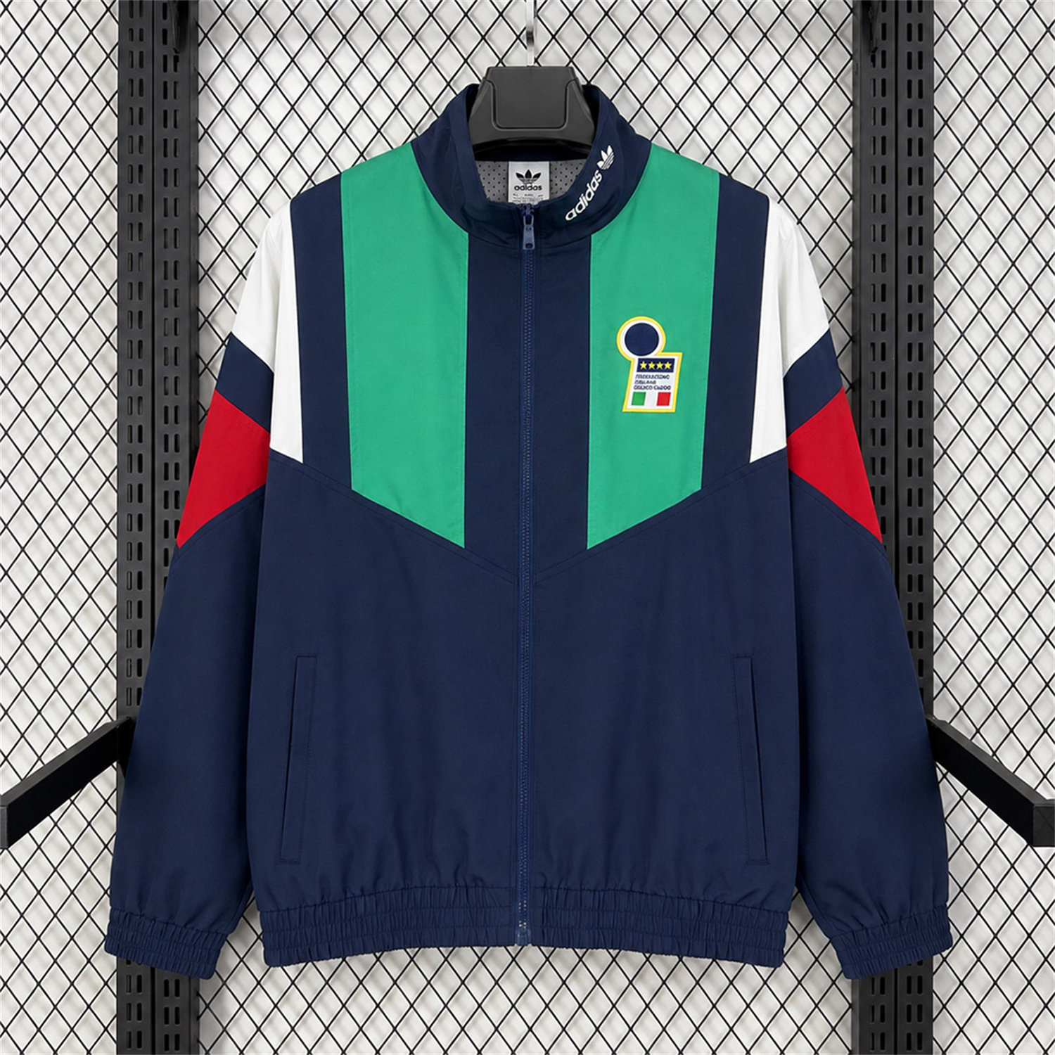 Italy 2026 EQT Blue Windbreaker - UnitedFutballJersey