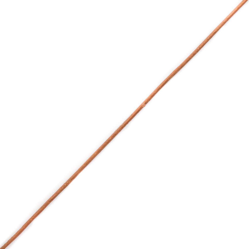 Metallic Bronze Leather Cord - 1mm - Joann Fabrics