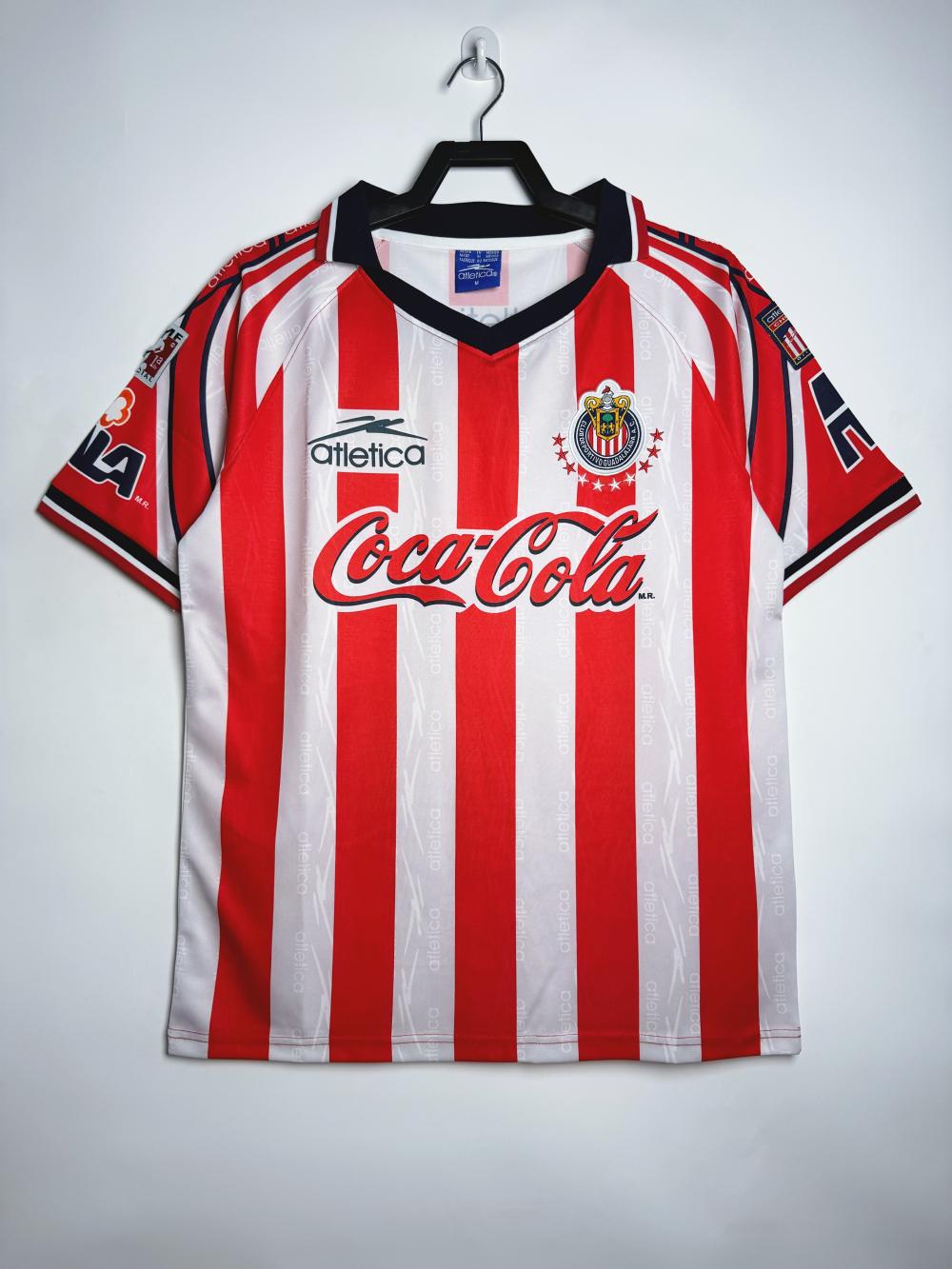 1998-1999 Retro Chivas Home Soccer Jersey 1:1 Thai Quality