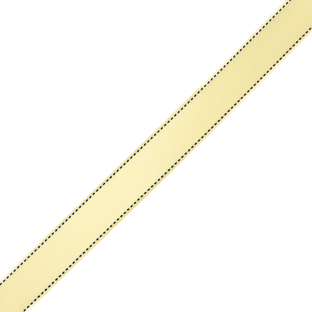 Yellow Side-Stitched Ribbon - 1.125