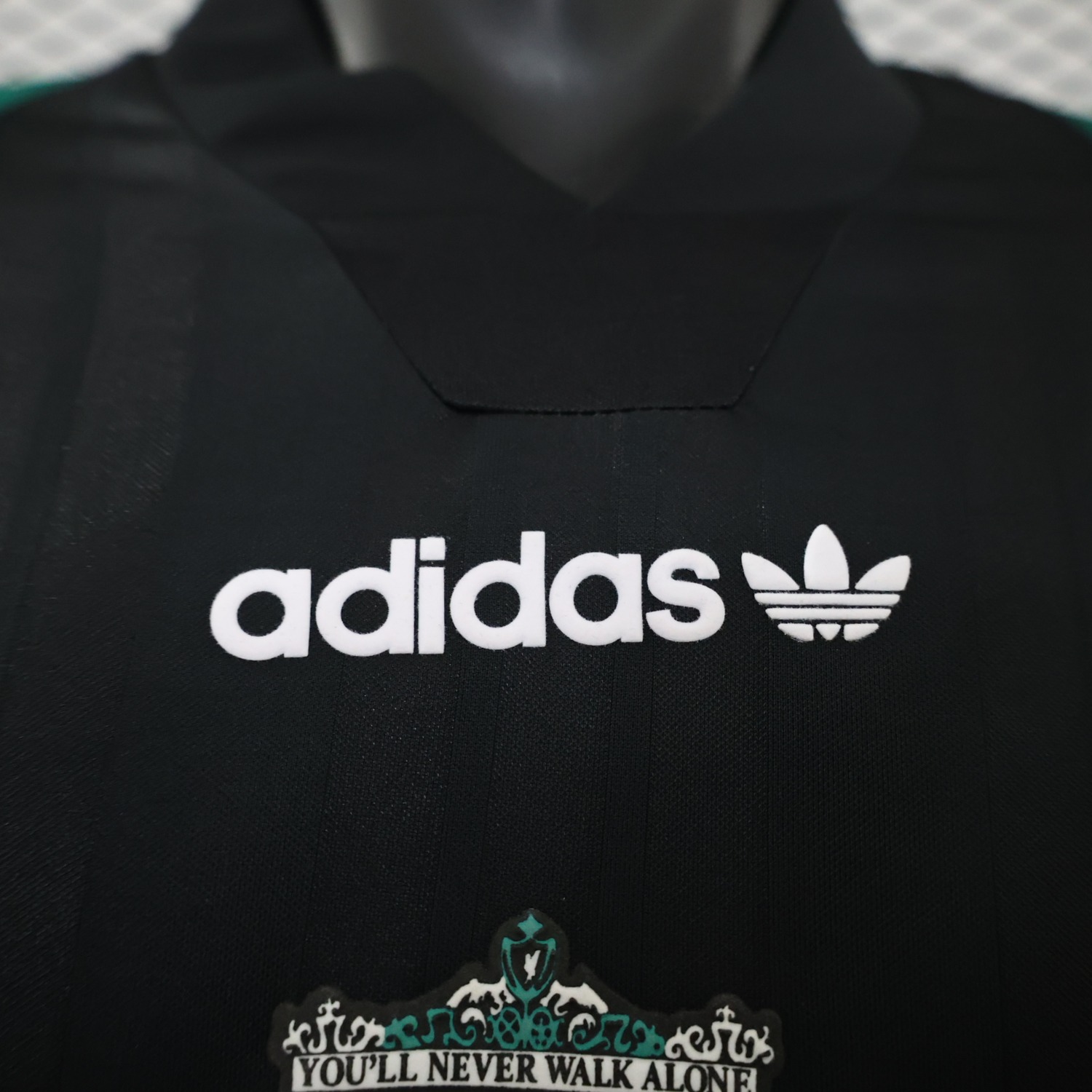 Liver.pool 26-27 Black Green Retro Style Casual Jersey - Player Version - UnitedFutballJersey