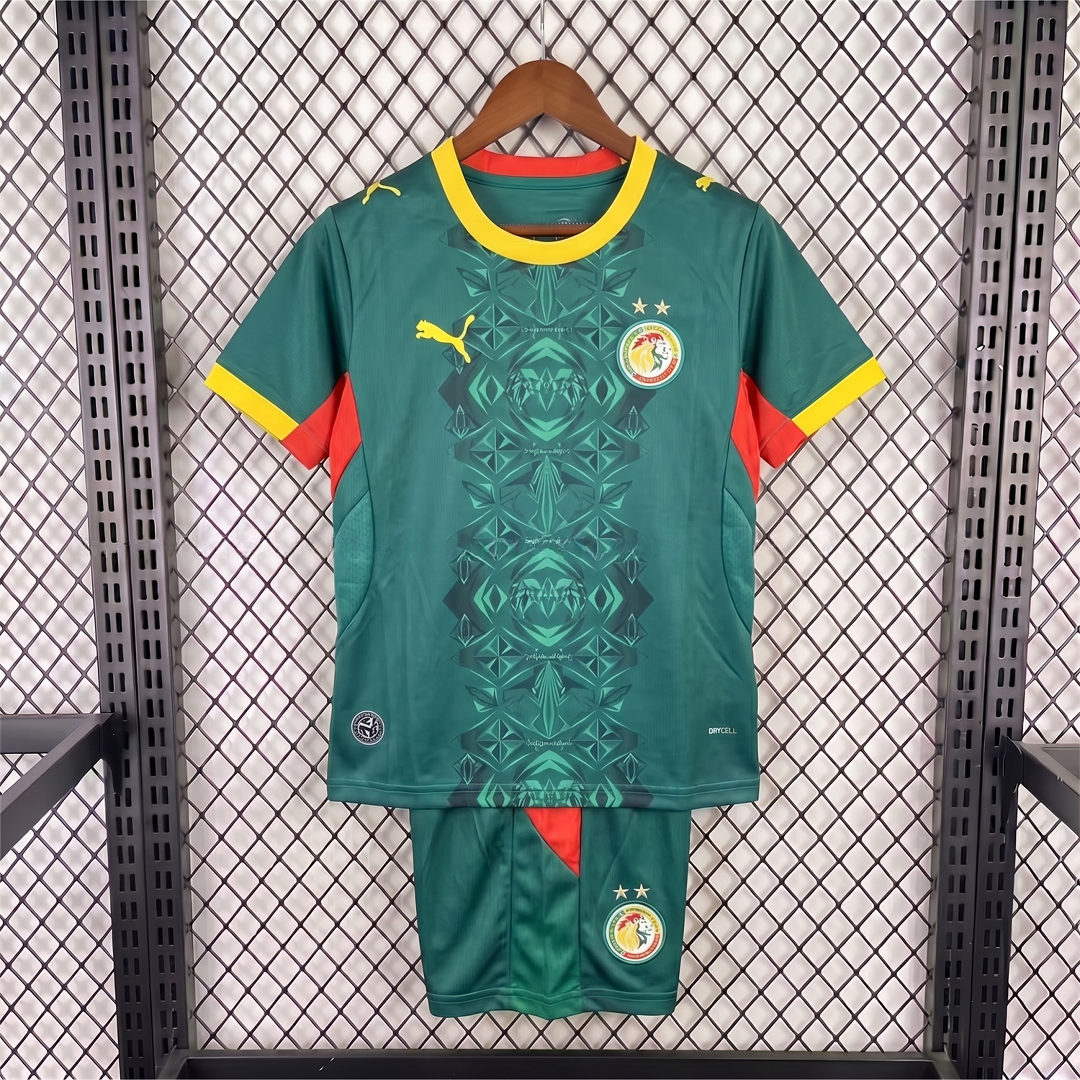 Senegal 2026 Home Kids Kit - UnitedFutballJersey