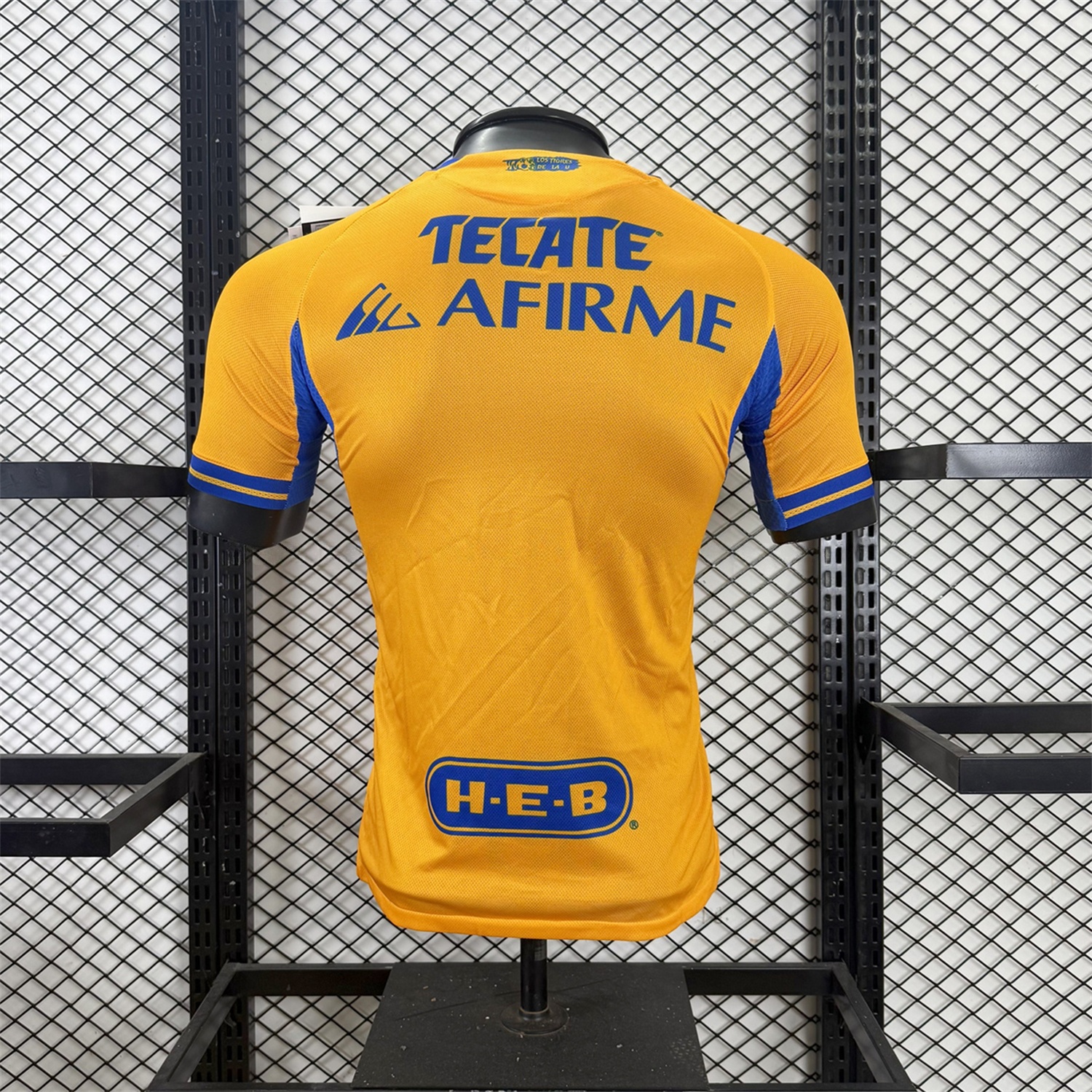 Tigres UANL 25-26 Home Jersey With All Sponsors - Player Version - UnitedFutballJersey