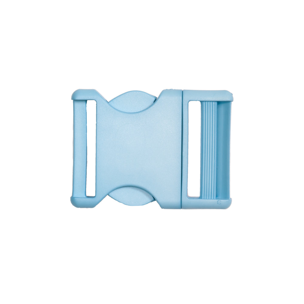Lucille Italian Extra Large Plume Blue Plastic Release Buckle - Joann Fabrics