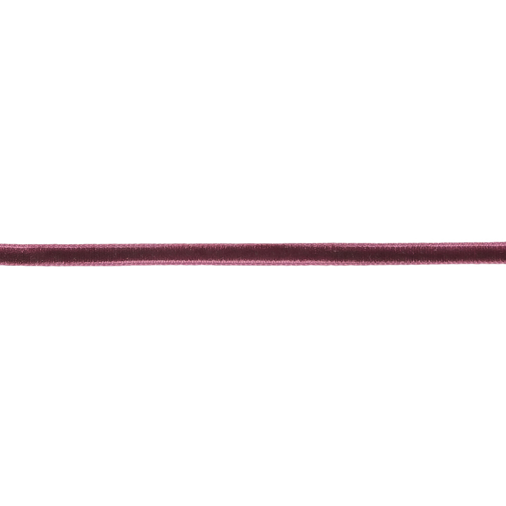 Red Violet Single Face Velvet Ribbon - 0.125