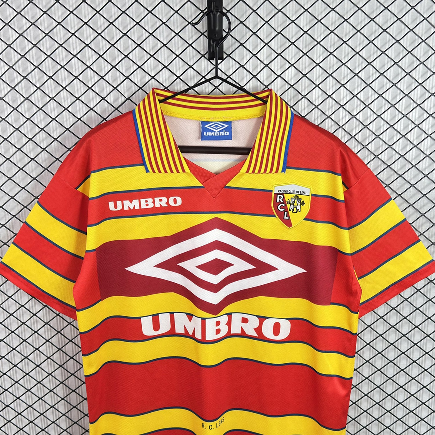 Retro RC Lens 1997-98 Home Jersey - UnitedFutballJersey