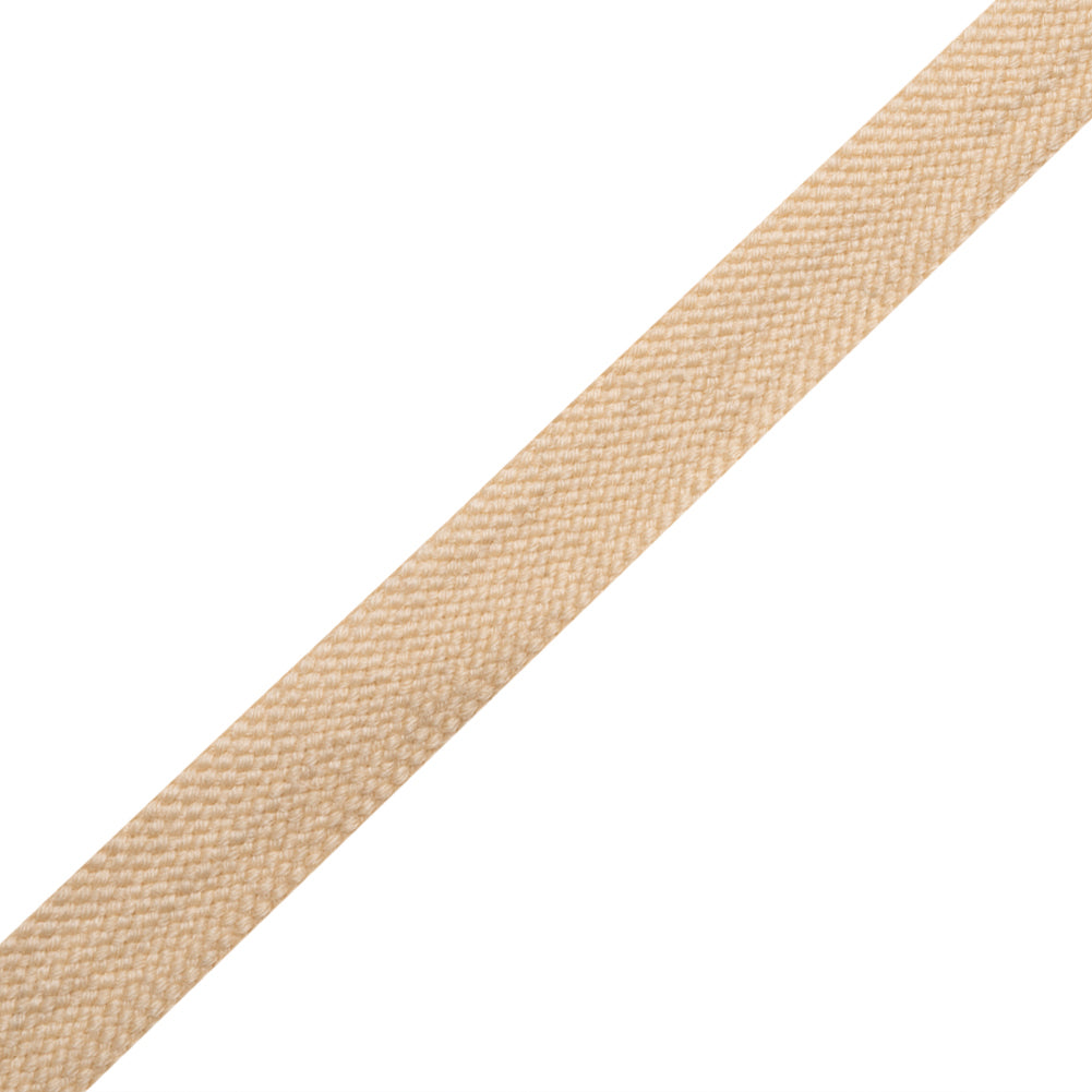 Beige Wool Braided Tape - 0.75