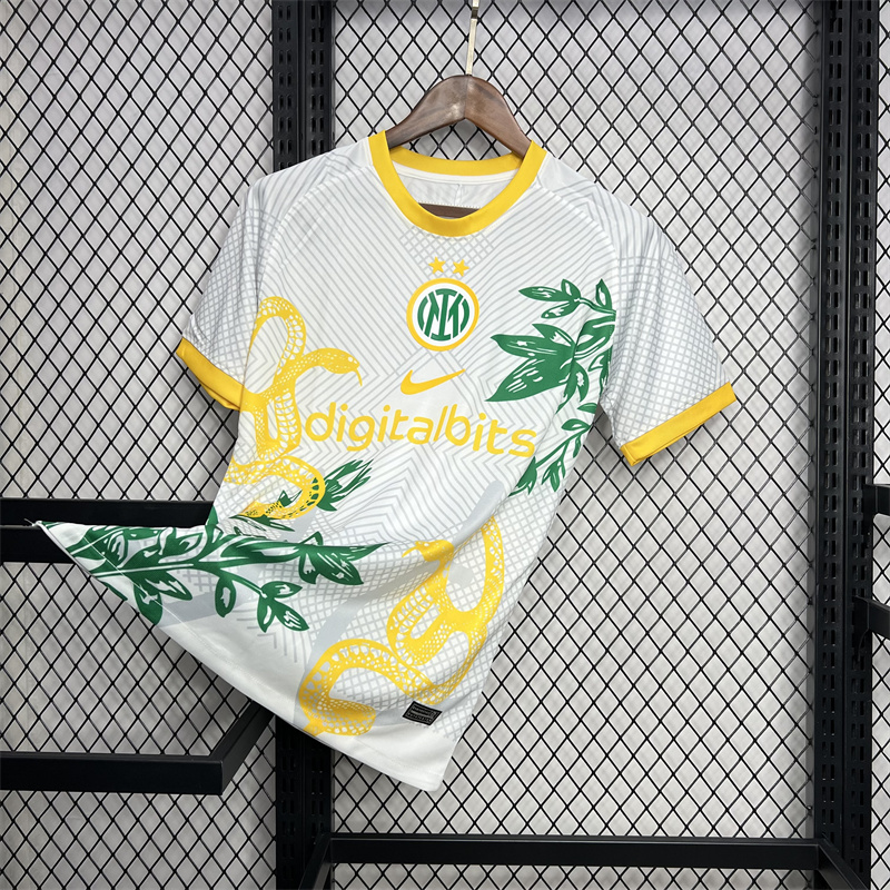 2024/2025 Inter Milan Special Edition Yellow Football Jersey1:1 Thai Quality