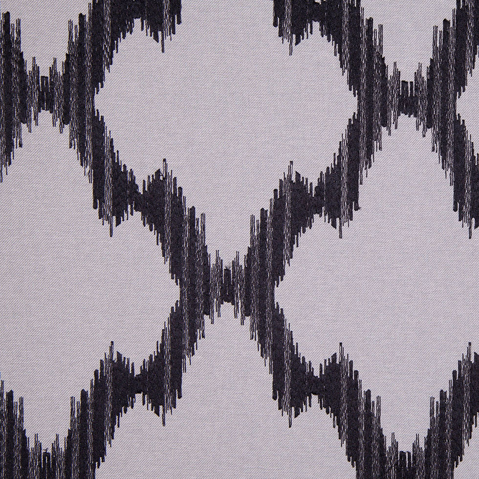 Gray and Black Embroidered Diamonds Woven - Joann Fabrics
