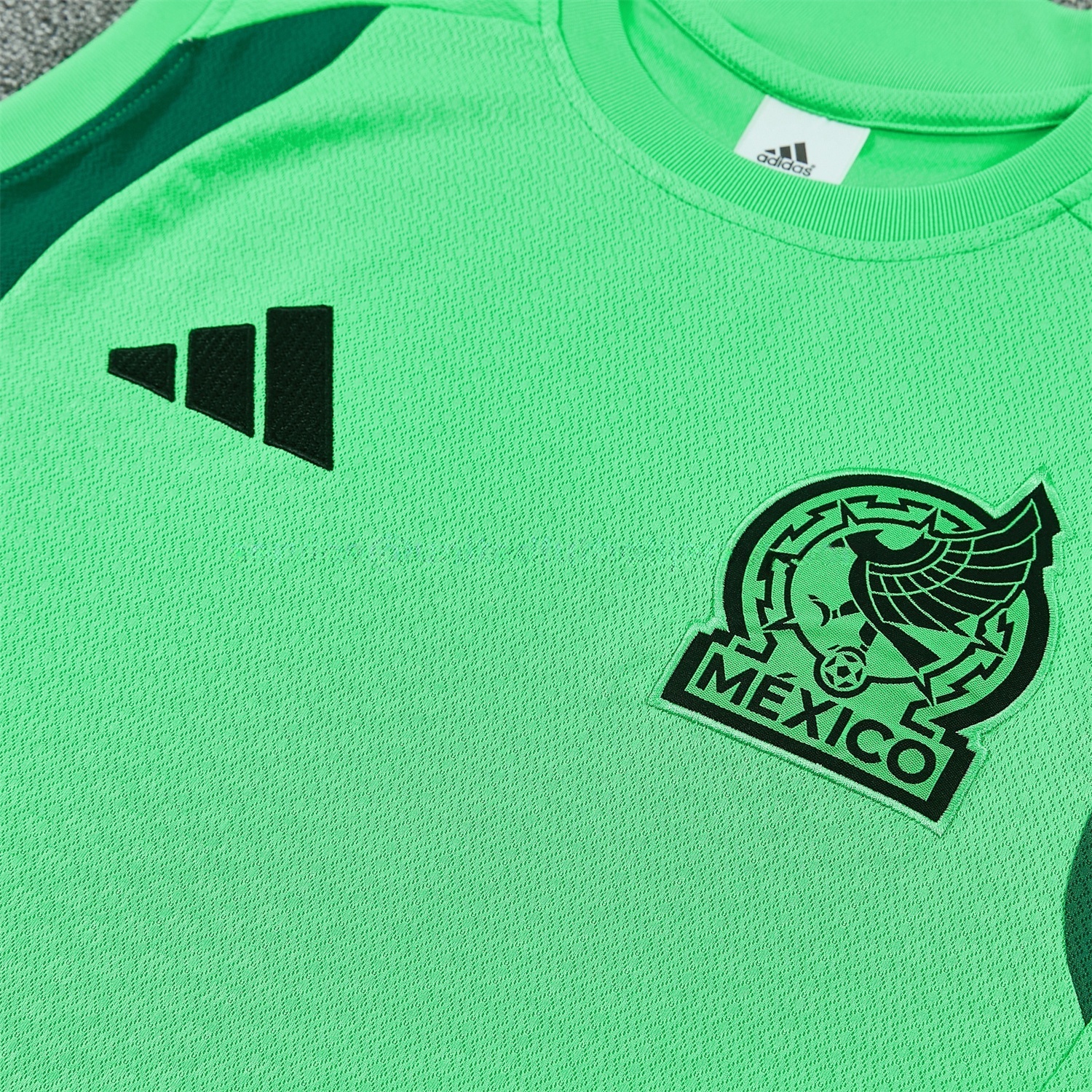 Mexico 2026 Vest Training Set - Green Vest and Black Shorts - UnitedFutballJersey