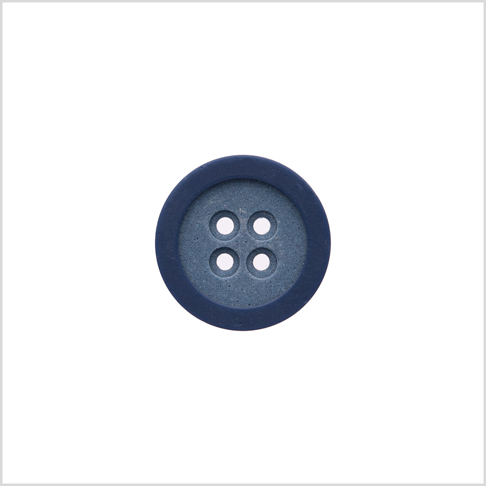 Rimmed Blue 4-Hole Button - 32L/20mm - Joann Fabrics