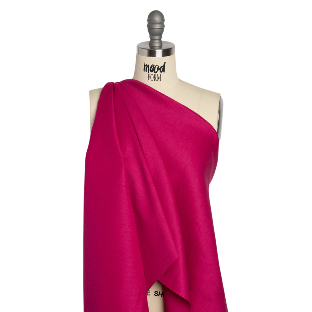 Stretch Linen Woven - Raspberry - Asturias Collection - Joann Fabrics