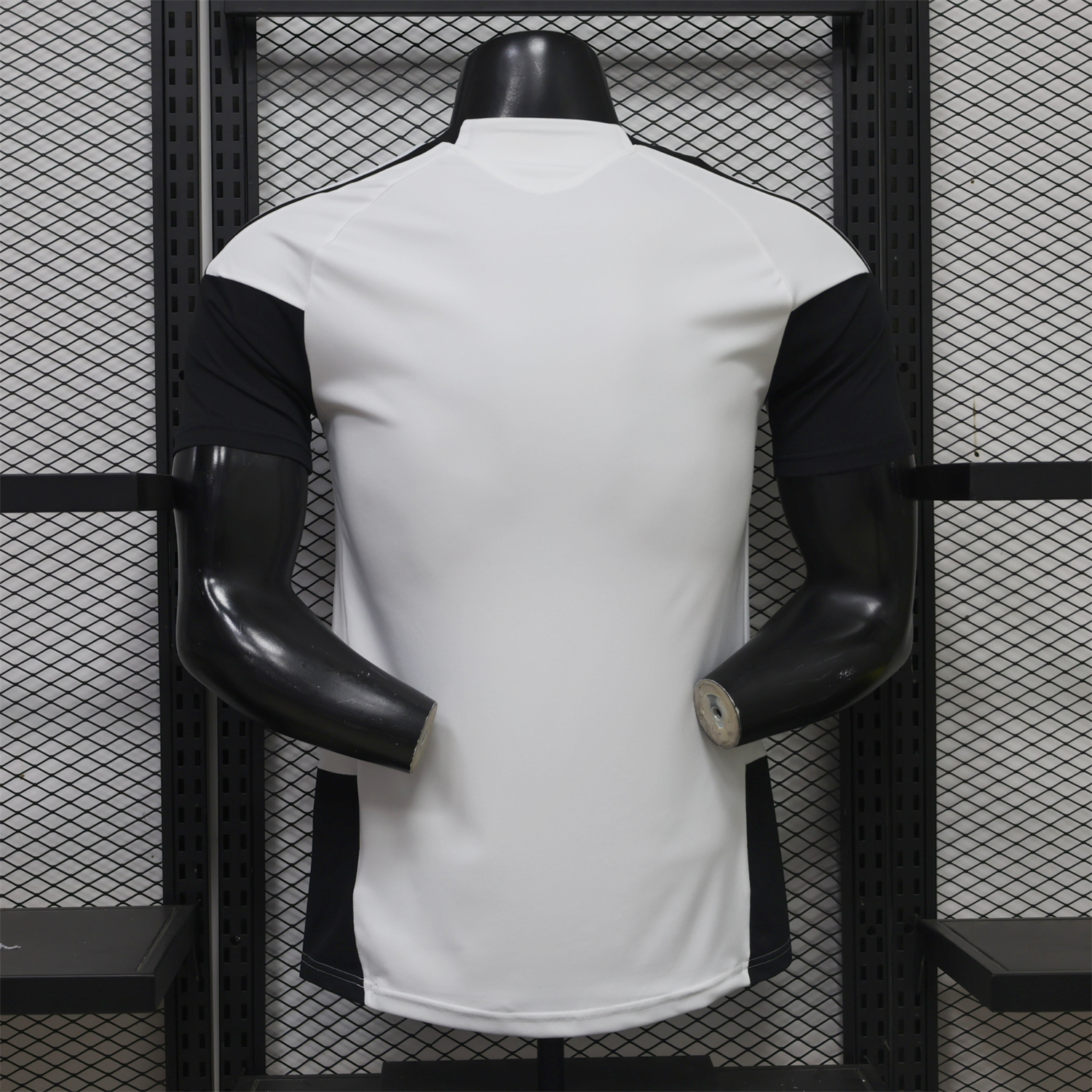 Juventus 26-27 Black Sleeves White Training Jersey - Player Version - UnitedFutballJersey