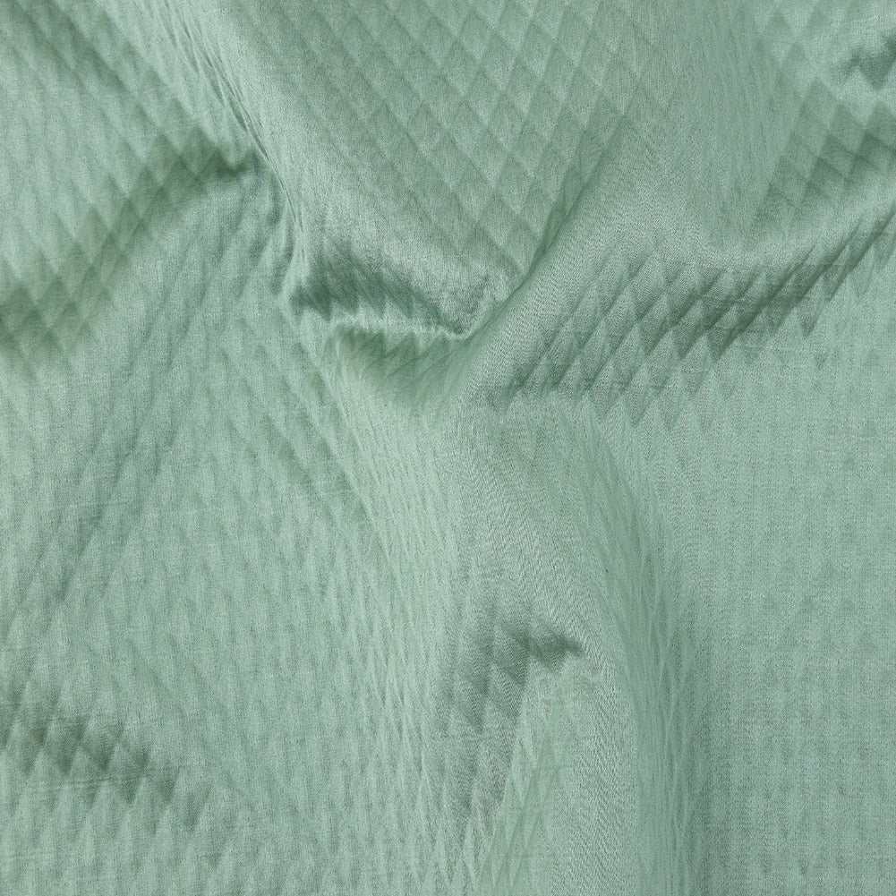 Drapery Jacquard - Sage Diamond Quilted - British Imported - Joann Fabrics