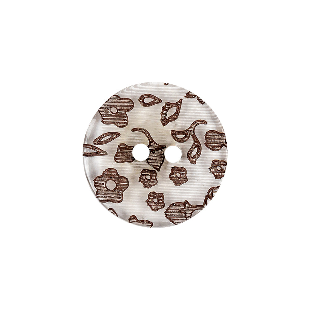 Clear Brown Plastic Button - 32L/20mm - Joann Fabrics