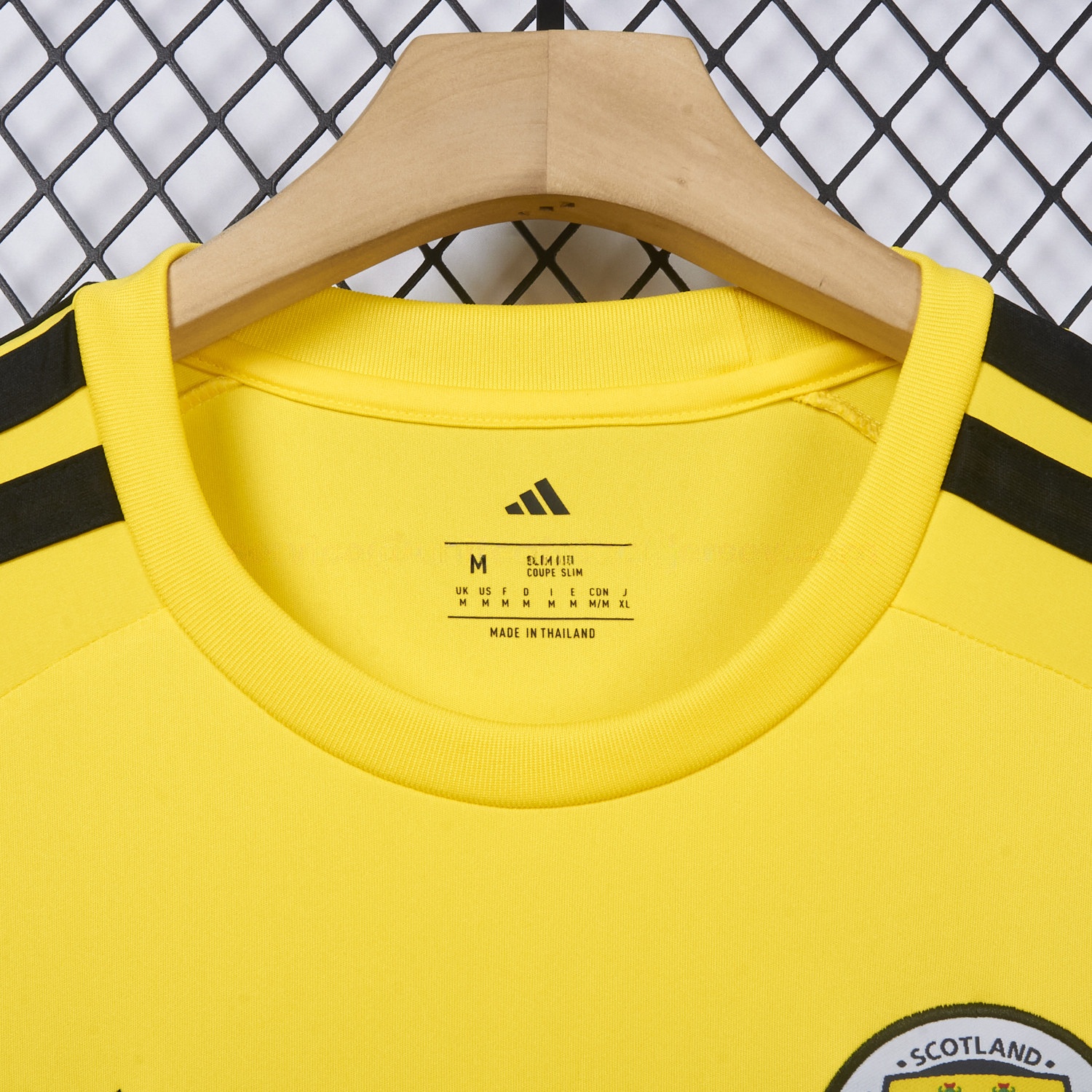 S-c-o.t l.a-n.d 2026 Yellow Goalkeeper Jersey - Fans Version - UnitedFutballJersey