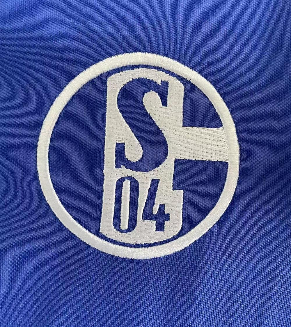 2010-2011 Retro Schalke 04 Home Football Jersey 1:1 Thai Quality