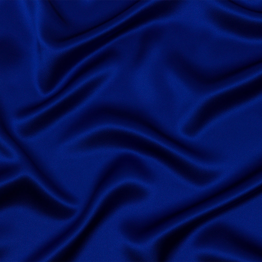 Stretch Silk Charmeuse - Mazarine Blue - Premium Collection - Joann Fabrics