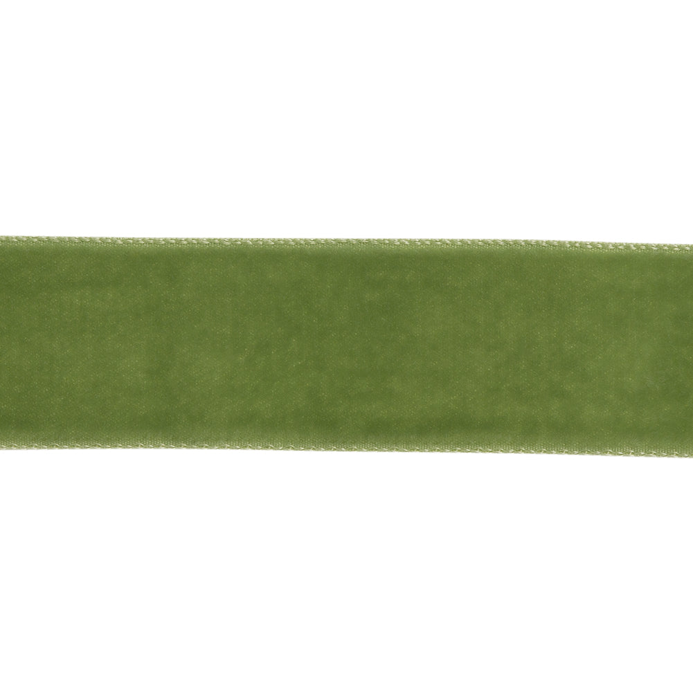 Single Faced Velvet Ribbon Made in Italy - 7/8